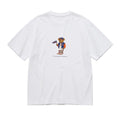 NYC Basketball Teddy ,RETRO Teddy Illustration