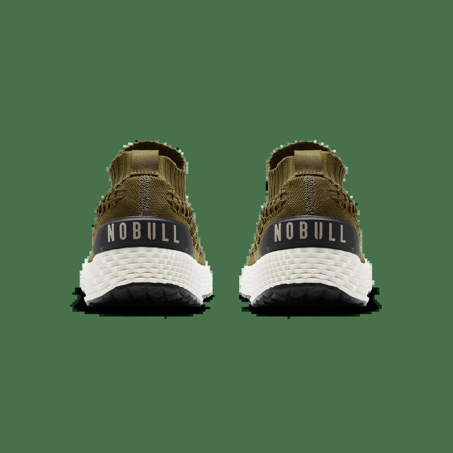 NOBULL Men'S Allday Knit Shoe in Tactical Green - Everyday Walking Sneaker, Comfortable Slip-On Shoe, Casual Trainer